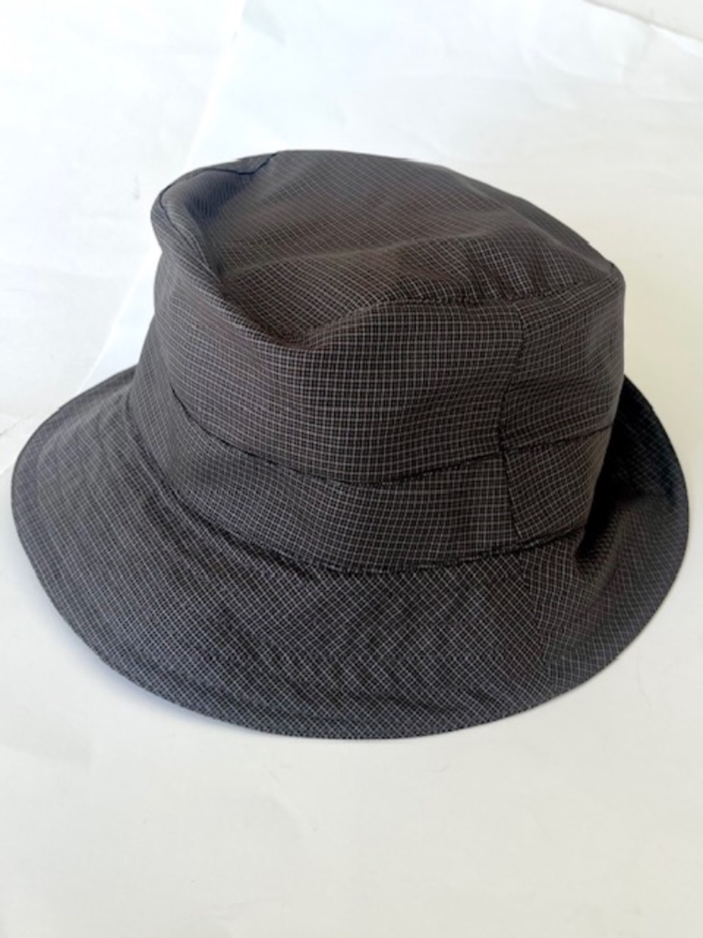 Vintage Hermes Dark Grey Bucket Hat Size 59